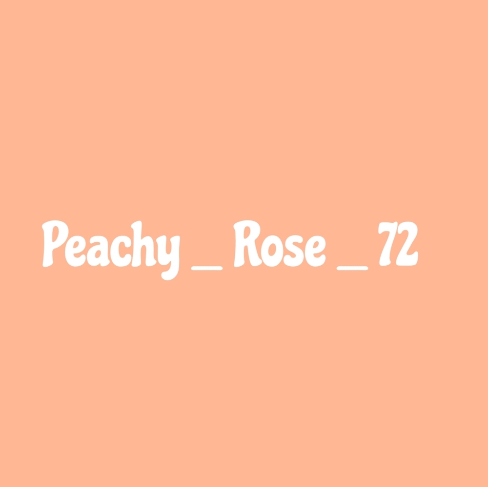 Meet your Posher, Peachy Rose 72